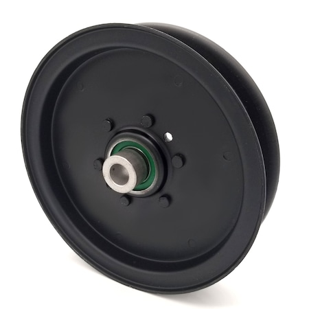 Terre Products Bobcat 128169 Flat Idler Pulley - 5.5'' Flat Dia. - 13mm Bore - Steel 31543100A
